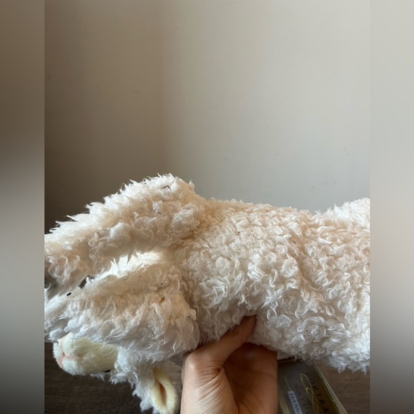 Portraits of Nature Hansa White Plush Lamb - Picture 12 of 12
